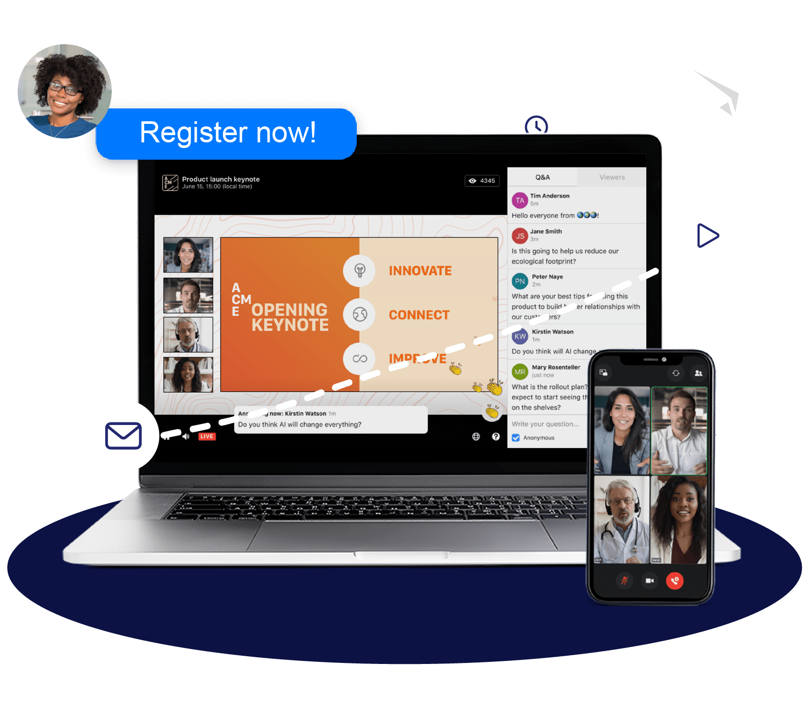 forrester landing visual