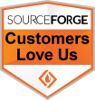 Sourceforge Customer Love Us