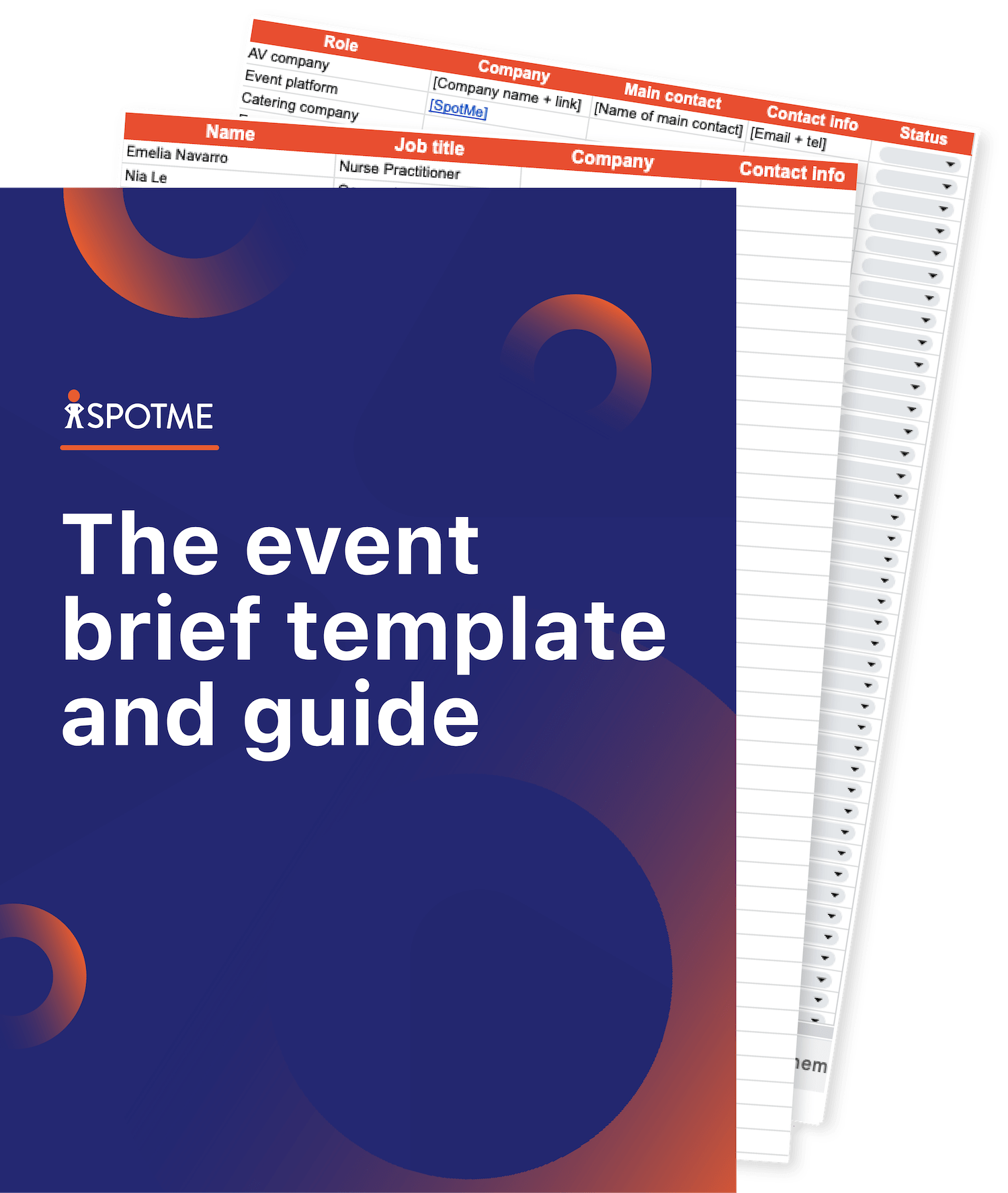 above the fold landing visual