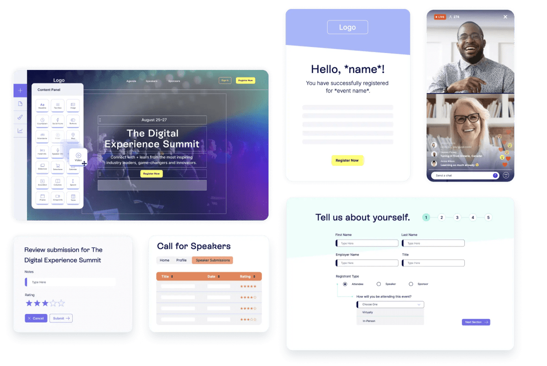 section 1 visual professional services page