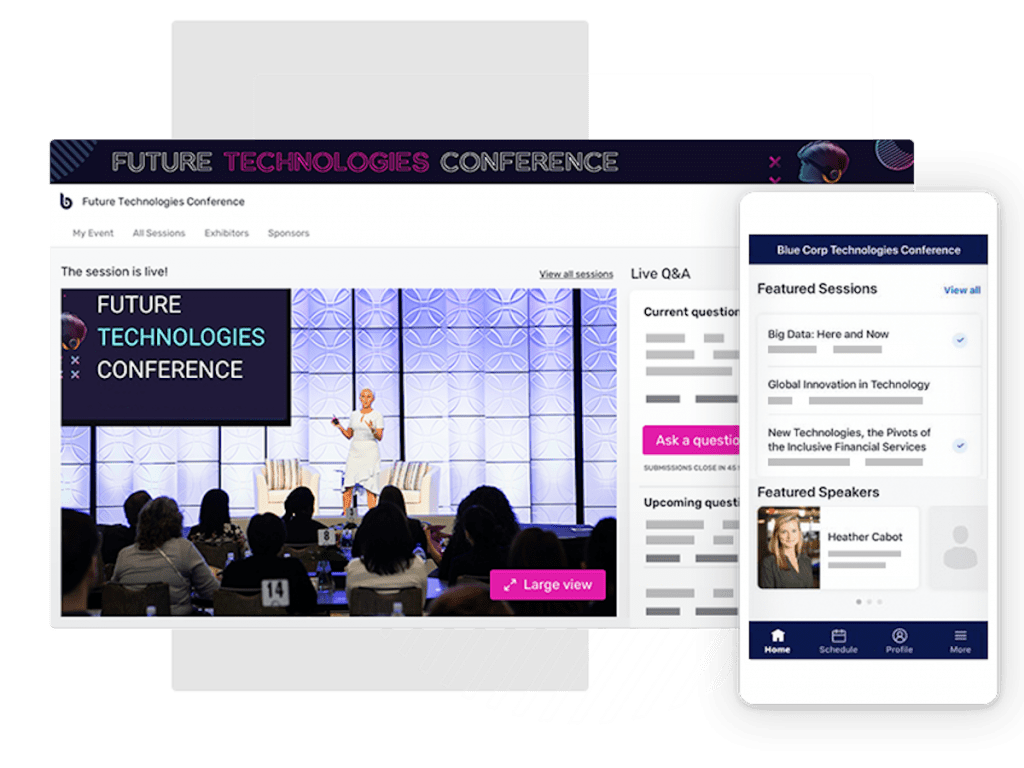 Cvent virtual event live session