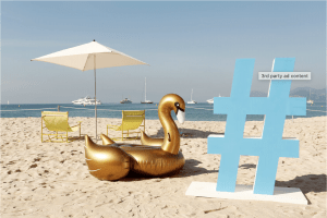 Twitter Beach, Event Marketing Example