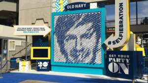 Old Navy Selfiebration experiential marketing