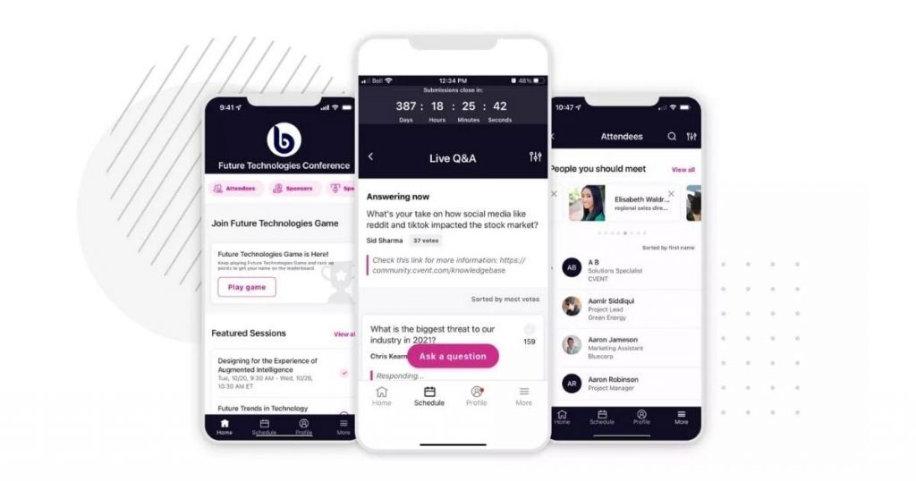 Cvent Attendee Hub app