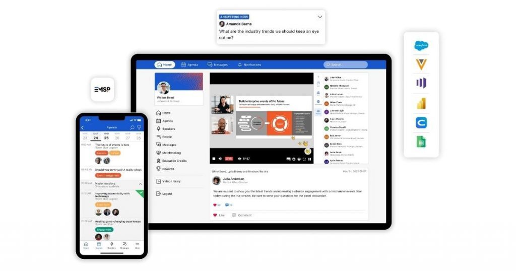 SpotMe mobile event app