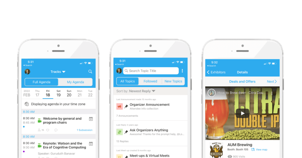 Whova conference and event app