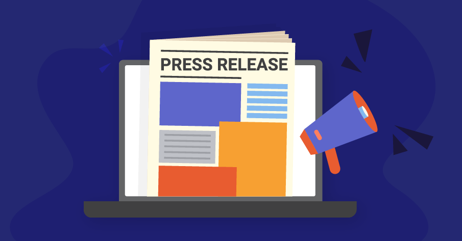 Virtual event marketing strategy - press release