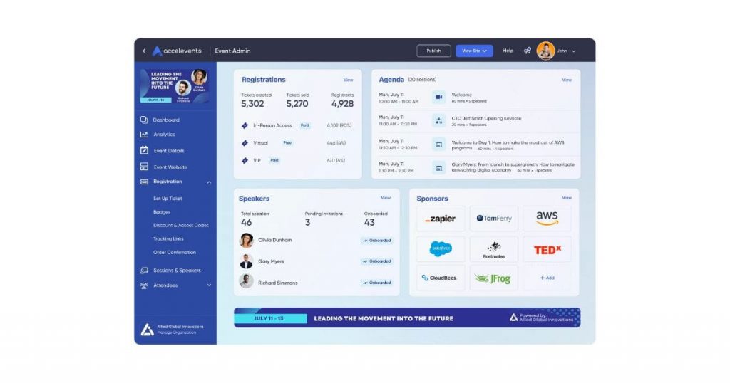 Accelevents - best virtual conference platform