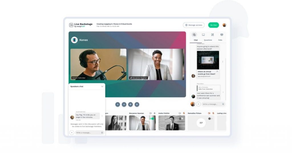 Swapcard - online conference platform