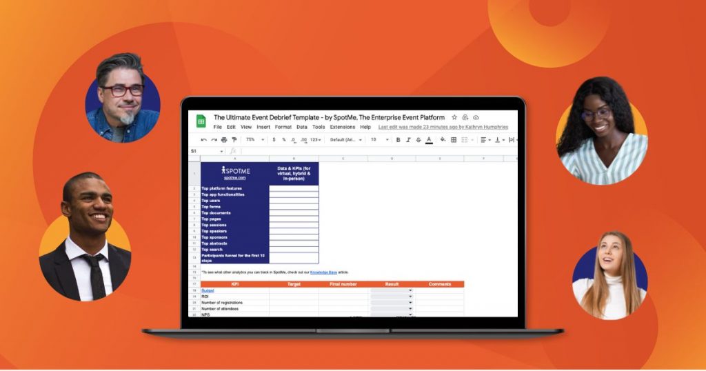Event debriefing template