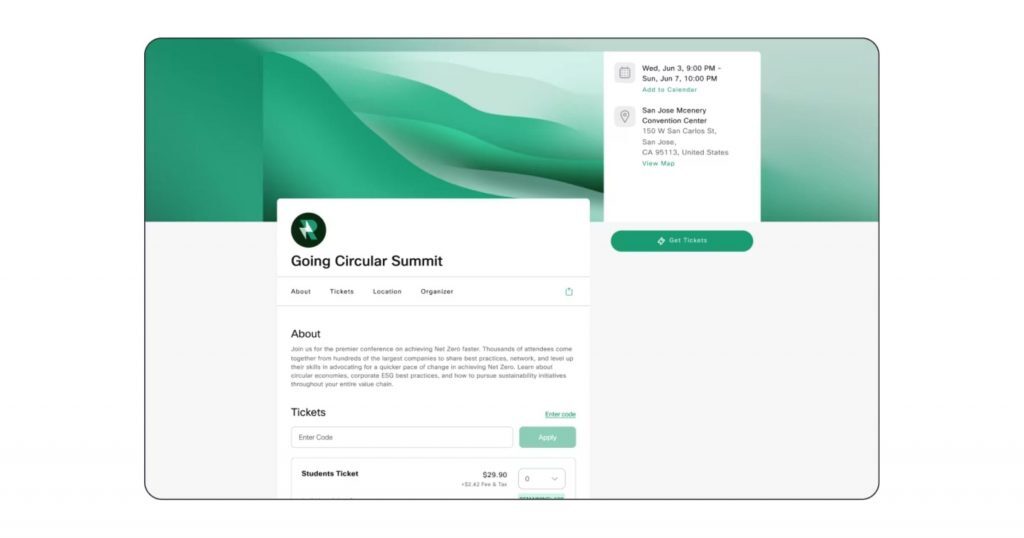 Webex Events - event registration platform