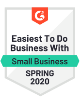 G2 easiest to do business with Spring 2020