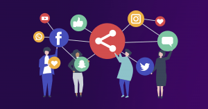 Social Media and Social Signaling to enhance virtual networking at events