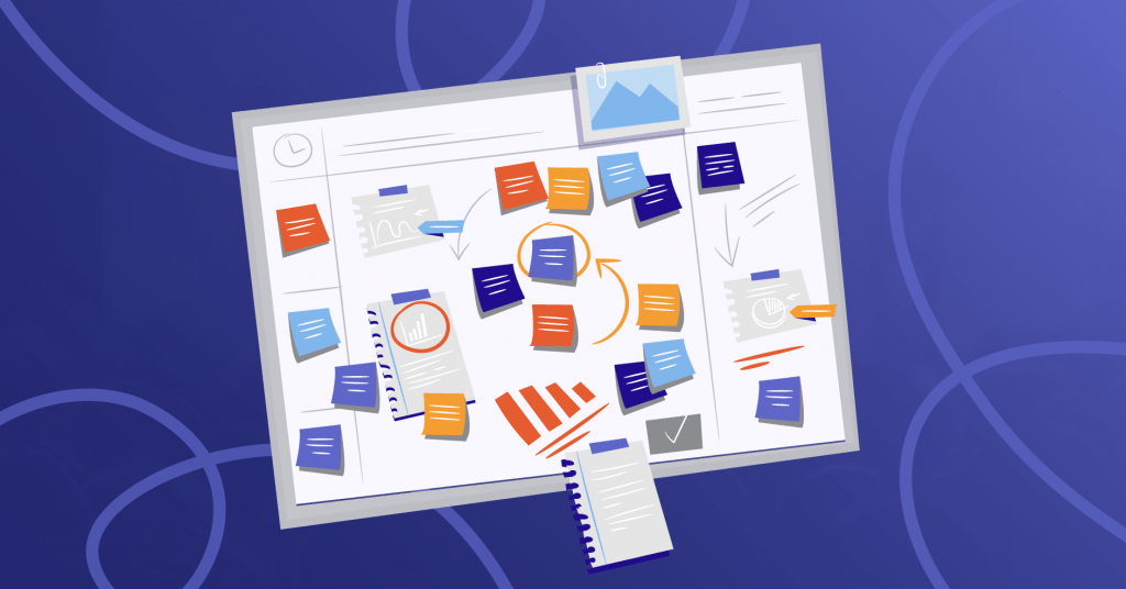 Hybrid event planning board