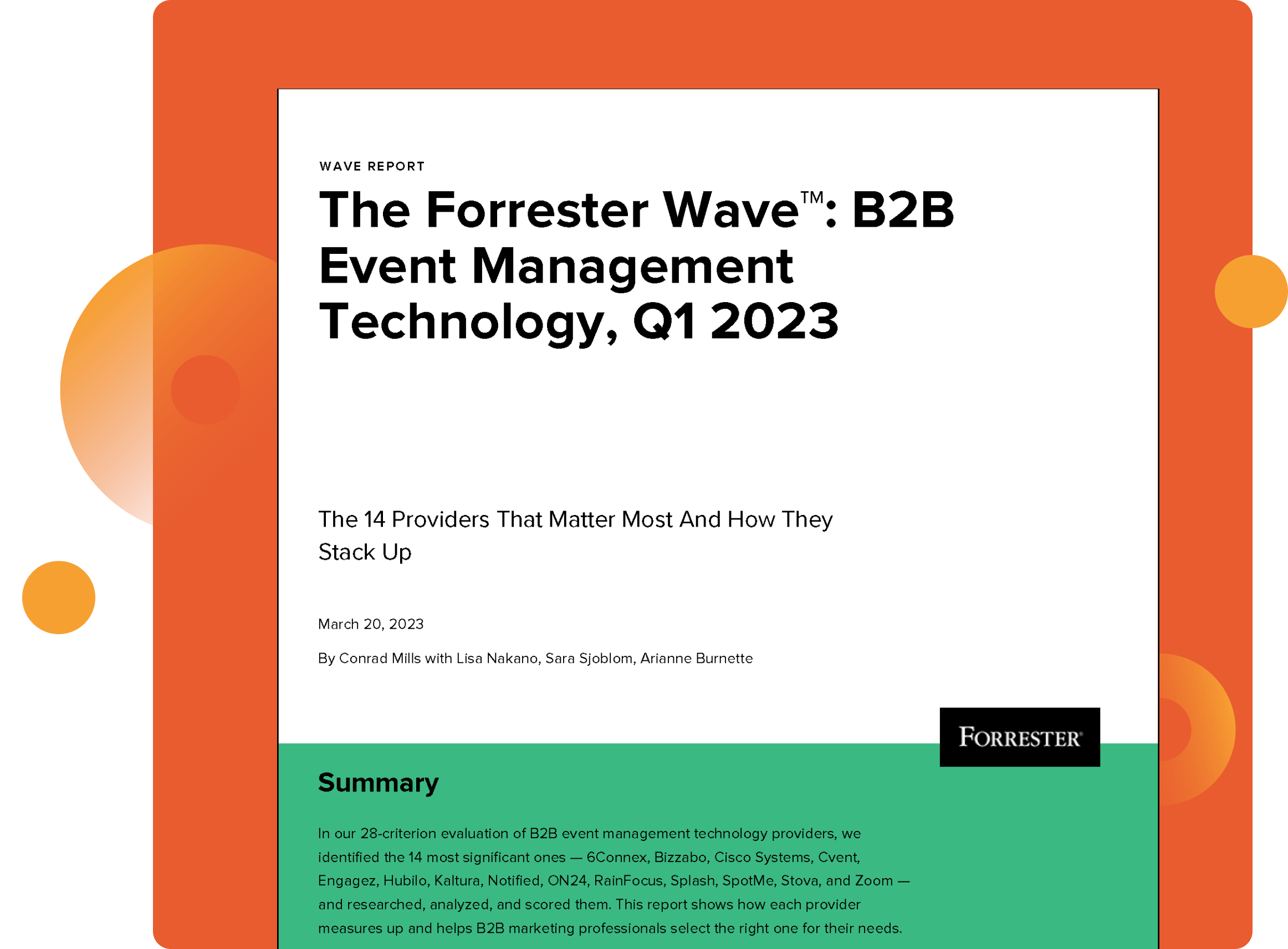 forrester landing visual