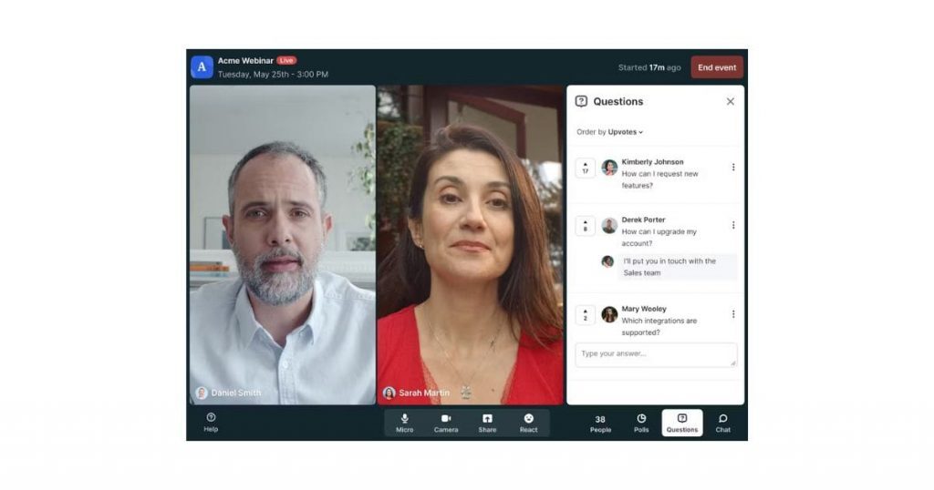 Livestorm - Zoom alternative