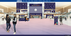Virtual event idea, Okta event