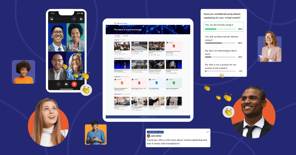 Event engagement features