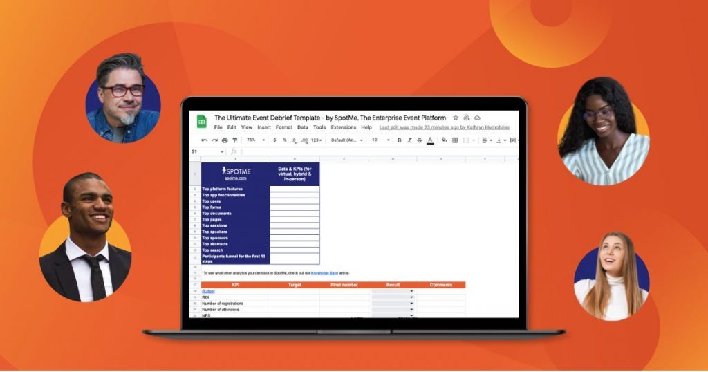 Event debriefing template