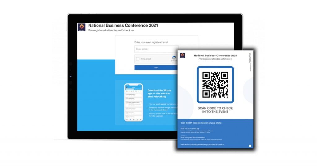 Whova: in-person event management software