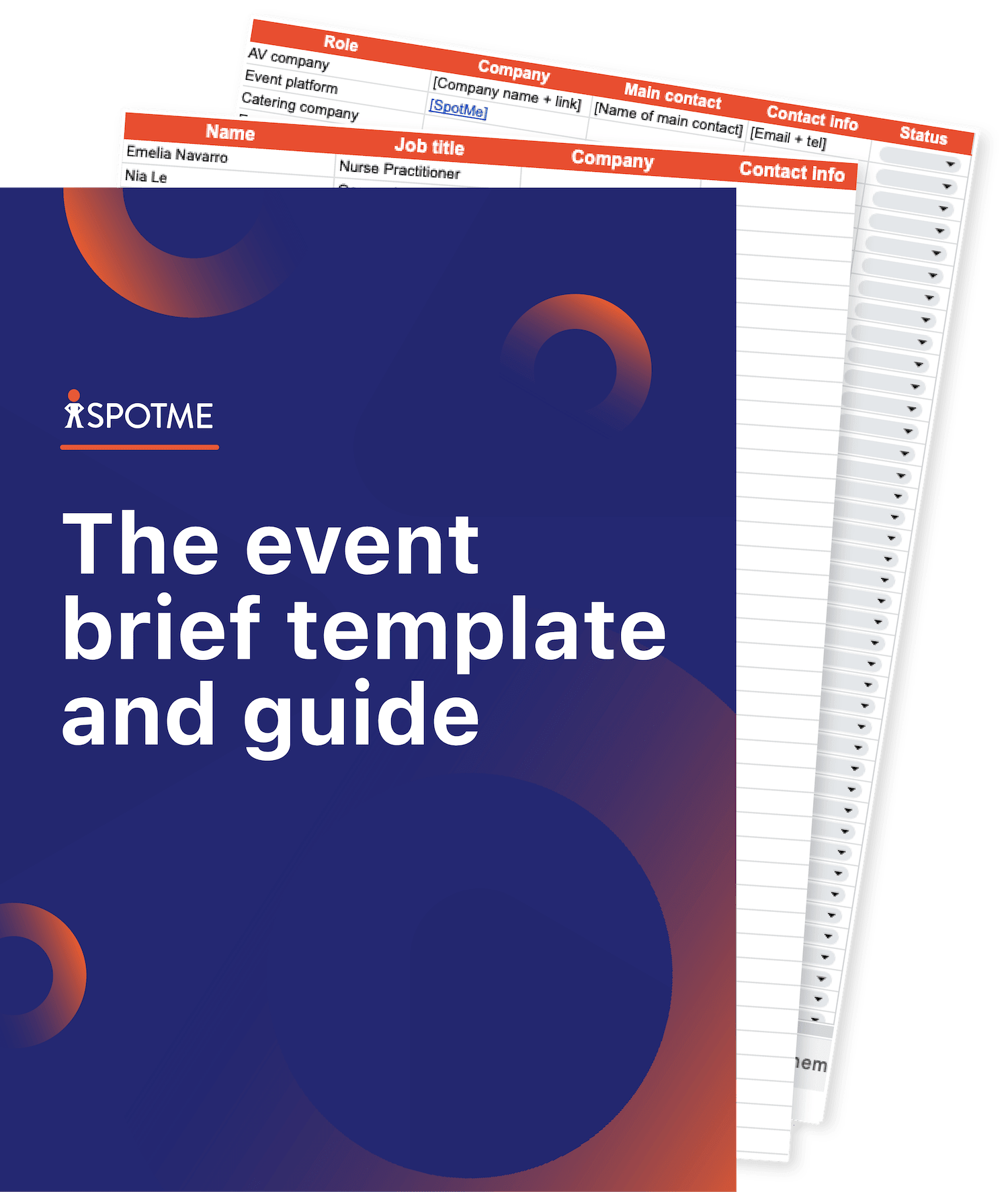 above the fold landing visual