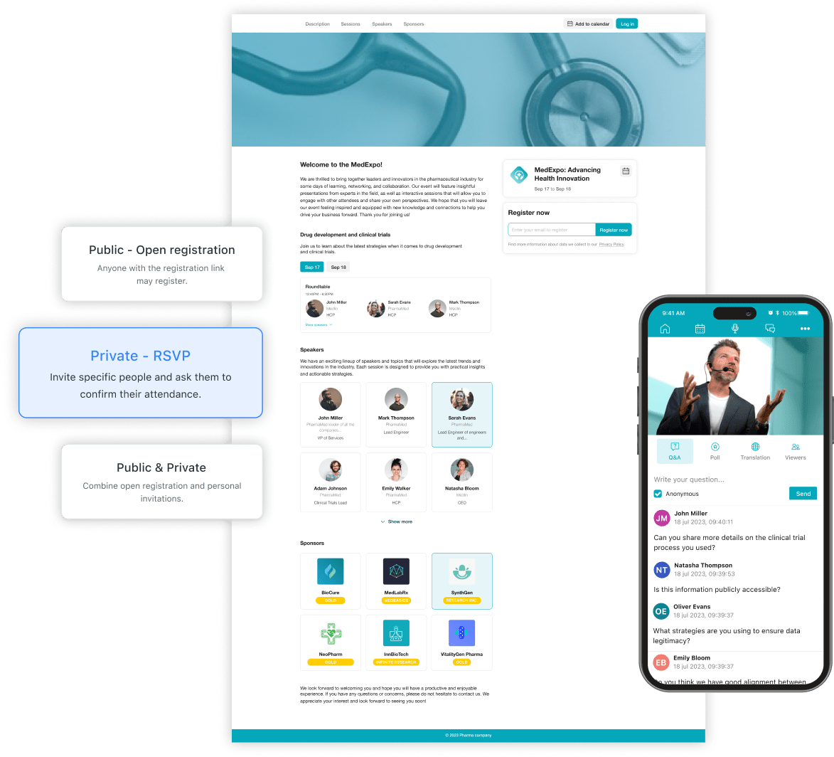 section 1 visual professional services page