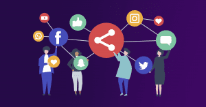 Social Media and Social Signaling to enhance virtual networking at events