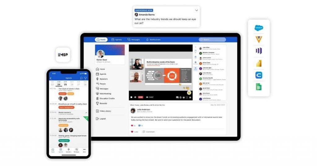 SpotMe mobile event app