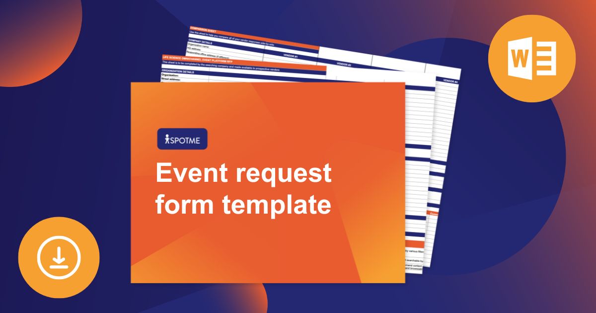 Event request form template